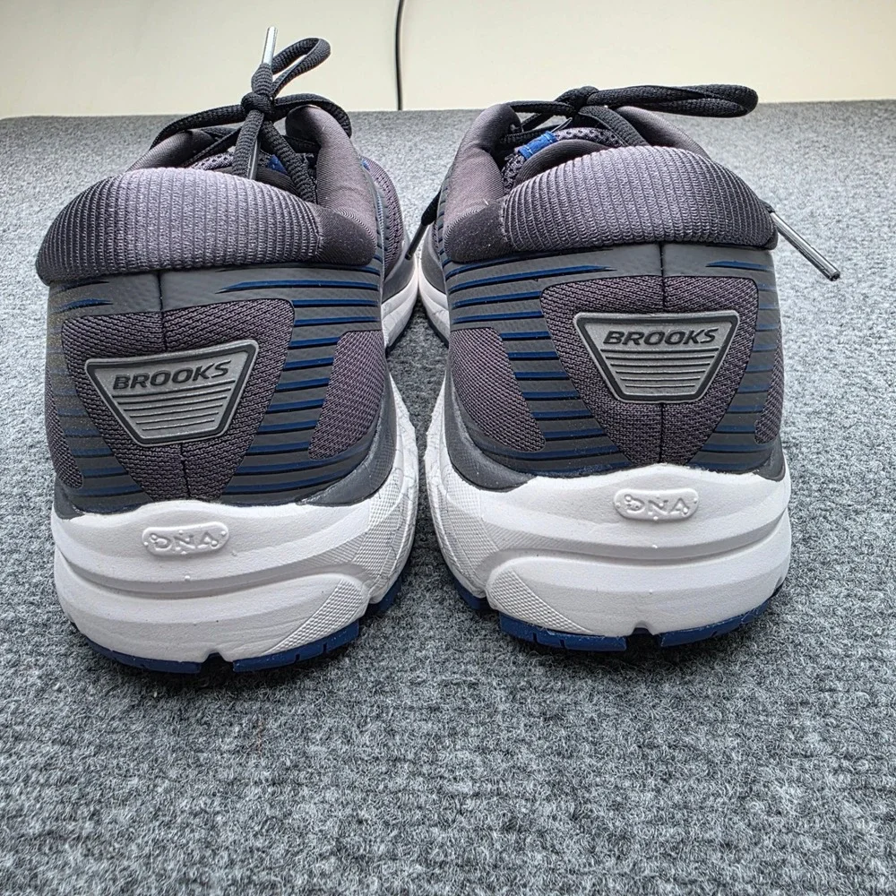 Brooks Addiction 14 Mens Size 14 Narrow B Gray Blue Running Shoes Sneakers